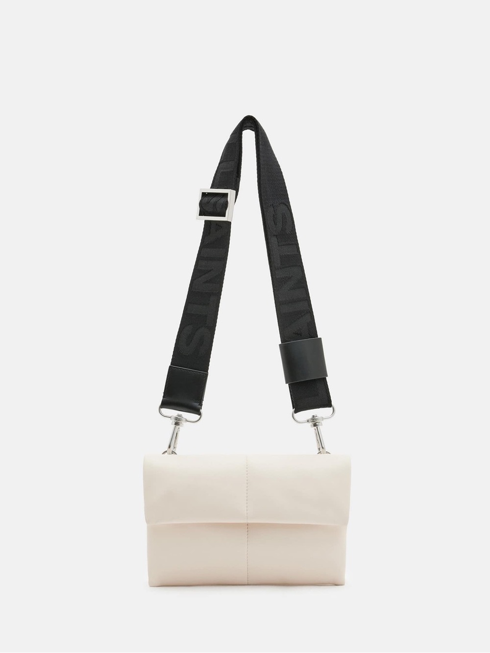 NWT AllSaints EZRA QUILTED LEATHER CROSSBODY BAG